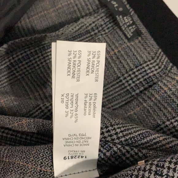 NWT Tartan Black Tape Pants by Dex - Picture 12 of 15